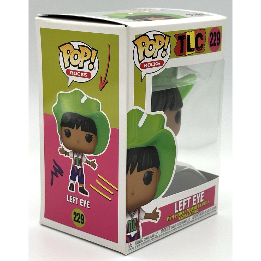 Vaulted Funko POP! #229 Rocks TLC Left Eye Vinyl Figure - Picture 2 of 6